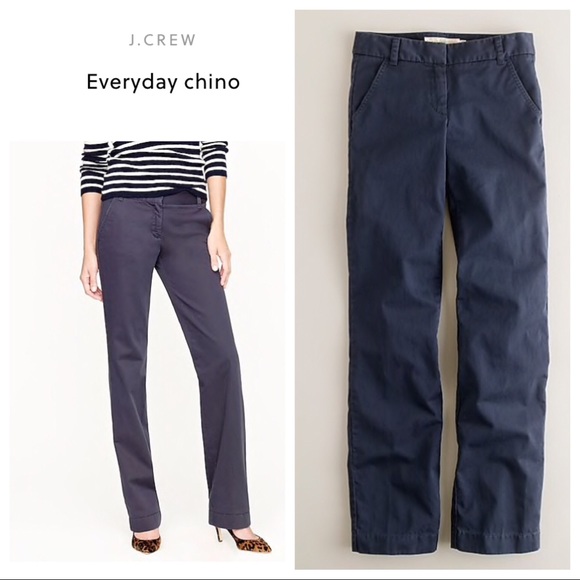 J. Crew Pants - J CREW Favorite Fit Broken-in Chino - Gray - 14S